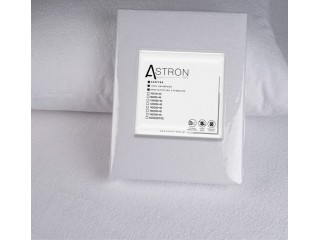 Επίστρωμα Αδιάβροχο Υπέρδιπλο 160x200+40 ASTRON (Λευκό)