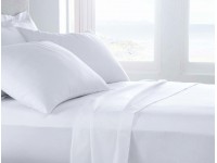 Σεντόνι ξενοδοχείου Crystalize Classic Sizes, Περκάλι, 180TC (Λευκό)