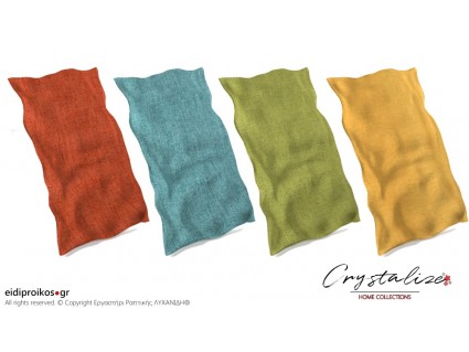 Σκέπασμα ξαπλώστρας θαλάσσης, από Πυκνό Ψαθωτό Πολυεστερικό Ύφασμα 22 χρώματα - Crystalize Home Collections