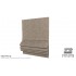 Πακέτο, Roman Blind, Μονόχρωμο πυκνό Ψαθωτό, μαλακό ύφασμα - IB Line (22χρώματα)
