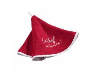 Πετσέτα κουζίνας στρόγγυλη Flamingo Cuistot 60cm 100% cotton, Κόκκινο