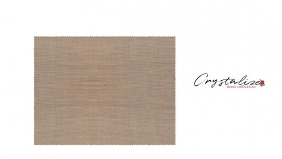 Σουπλά από Τεχνόδερμα 43x33 - Linen 30-00 - Crystalize Home Collections (6 χρώματα - 1τεμ.)