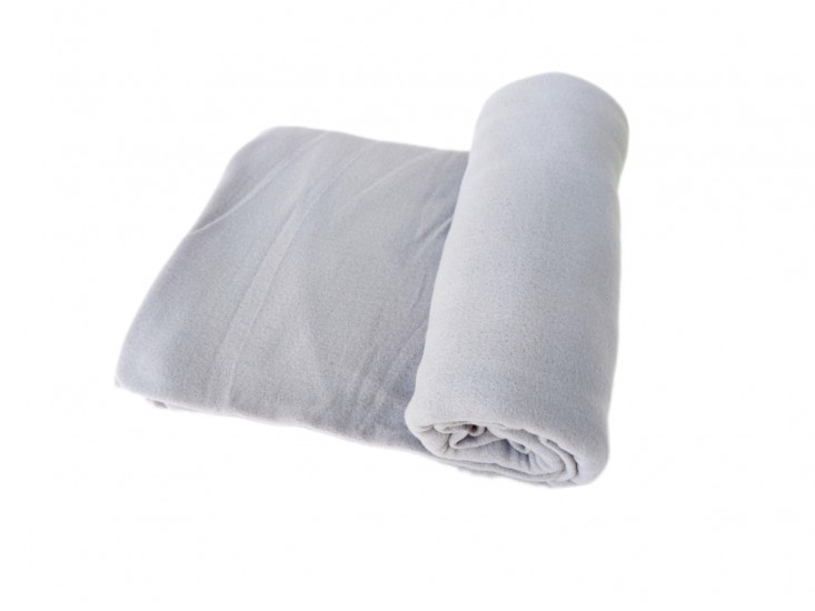 Κουβέρτα Fleece Μονή 150×220εκ. Γκρί SD-150x220gray