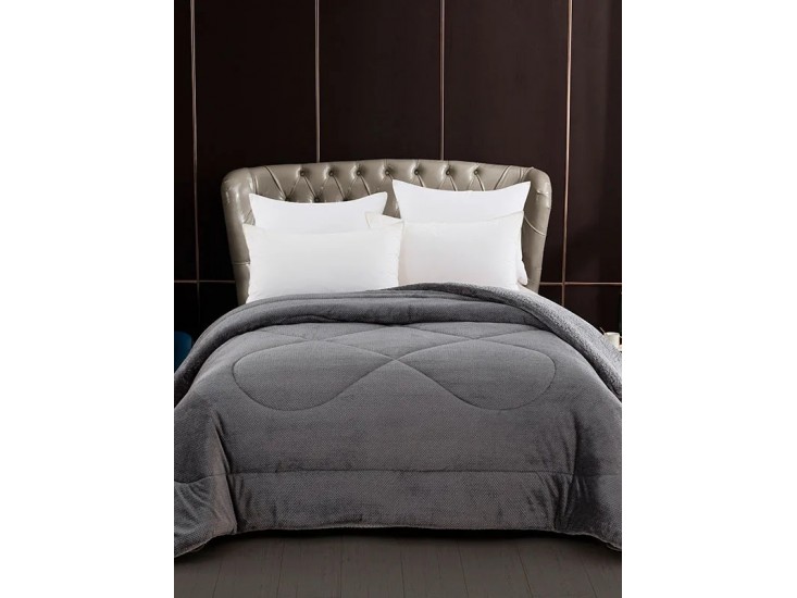 Κουβερτοπάπλωμα Sunshine Clio Grey (γκρί) Υπέρδιπλο 220x240