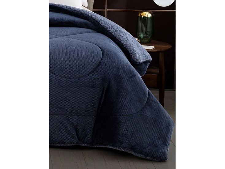 Κουβερτοπάπλωμα Sunshine Clio Blue (μπλέ) Μονό 160x220