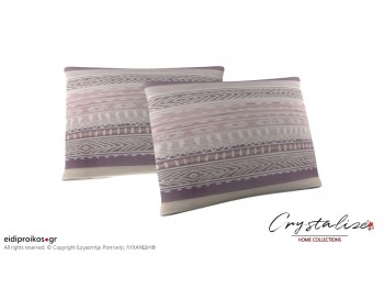 Μαξιλαροθήκη Ύπνου Lila Somon 50x70 - Crystalize Home Collections