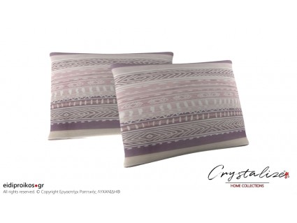 Μαξιλαροθήκη Ύπνου Lila Somon 50x70 - Crystalize Home Collections
