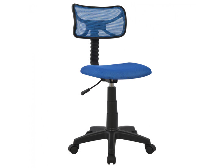 ΚΑΡΕΚΛΑ ΓΡΑΦΕΙΟΥ AKHILA HM1026.06 ΜΠΛΕ ΥΦΑΣΜΑ MESH 40,5x50,5x91,5 εκ.