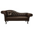 ΑΝΑΚΛΙΝΔΡΟ T.CHESTERFIELD NIOVI HM3007.01 PU ΣΚ.ΚΑΦΕ-ΜΑΥΡΑ ΠΟΔΙΑ 190x61x84Yεκ.