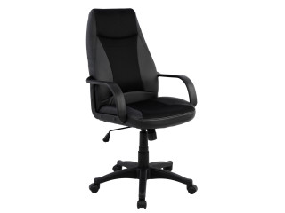 ΚΑΡΕΚΛΑ ΓΡΑΦΕΙΟΥ GAMING SIVIR HM1001.01 ΜΕ  ΜΑΥΡΟ PU 59x 60x115 εκ.