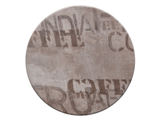 ΕΠΙΦΑΝΕΙΑ ΤΡΑΠΕΖΙΟΥ 710 WERZALIT Φ70  ΣΕ COFFEE BROWN ΧΡΩΜΑ HM5228.06