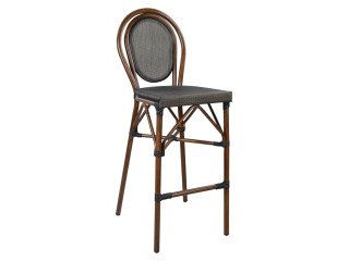 ΣΚΑΜΠΟ ΑΛΟΥΜΙΝΙΟΥ AZARIA HM5059 BAMBOO LOOK ΚΑΦΕ ΜΕ TEXTLINE 44x52x115Υεκ