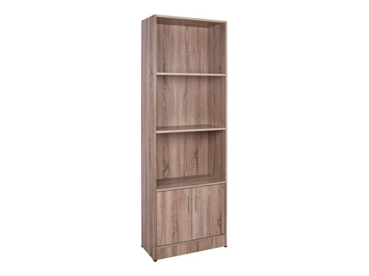 ΒΙΒΛΙΟΘΗΚΗ ΜΕΛΑΜΙΝΗΣ HAYDEN HM2269.02 ΣΕ ΧΡΩΜΑ SONAMA 60x30x174Υεκ.