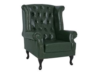 ΠΟΛΥΘΡΟΝΑ-ΜΠΕΡΖΕΡΑ T.CHESTERFIELD POLINA HM0053.08 PU ΚΥΠΑΡΙΣΣΙ 83x79x104 εκ