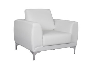 ΠΟΛΥΘΡΟΝΑ KENZIE HM3121.12 ΜΕ ΛΕΥΚΟ PU 89x81x81 εκ.