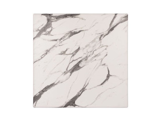 ΕΠΙΦΑΝΕΙΑ ΤΡΑΠΕΖΙΟΥ WERZALIT 70Χ70Χ3.5εκ. MARBLE WHITE-GREY 5657 HM5230.11