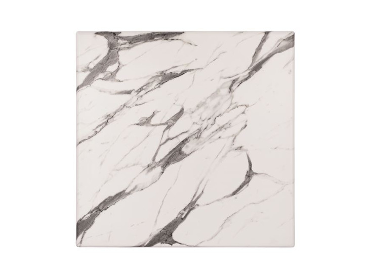 ΕΠΙΦΑΝΕΙΑ ΤΡΑΠΕΖΙΟΥ WERZALIT 70Χ70Χ3.5εκ. MARBLE WHITE-GREY 5657 HM5230.11