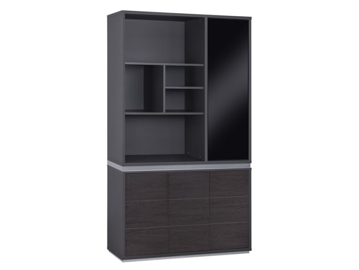 ΒΙΒΛΙΟΘΗΚΗ ΓΡΑΦΕΙΟΥ ΕΠΑΓΓΕΛΜΑΤΙΚΗ ROSEWOOD HM2091R 120Χ40Χ200Υ εκ.