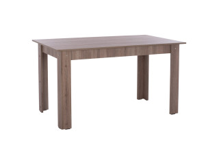 ΤΡΑΠΕΖΙ ΚΟΥΖΙΝΑΣ KELVIN, 140x80x77Υ εκ., SONAMA OAK TRUFFLE, HM2429.05