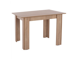 ΤΡΑΠΕΖΙ ΚΟΥΖΙΝΑΣ HM2428.01 KELVIN SONOMA OAK 110x80x77Υεκ.