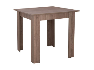 ΤΡΑΠΕΖΙ ΚΟΥΖΙΝΑΣ KELVIN HM2427.05, SONOMA OAK TRUFFLE, 80x80x77εκ.