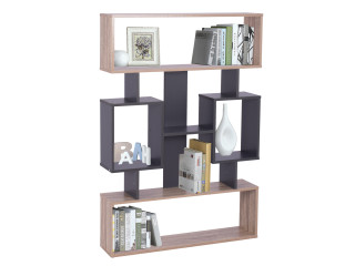 ΒΙΒΛΙΟΘΗΚΗ CHANDLER HM8769.02 90X19.5X130  ΓΚΡΙ