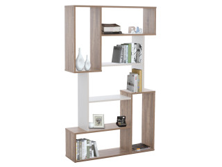 ΒΙΒΛΙΟΘΗΚΗ SHAY HM8768.01 85X22X140 ΛΕΥΚΟ