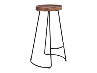 ΣΚΑΜΠΟ BAR ELEANOR ΑΠΟ ΜΑΣΙΦ ΞΥΛΟ ΑΚΑΚΙΑΣ 48x40χ76Υεκ. HM8363.11