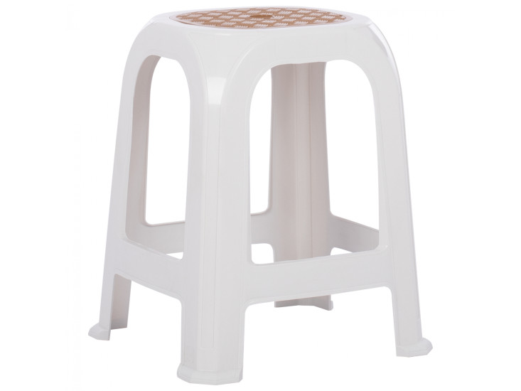 ΣΚΑΜΠΟ ΠΟΛΥΠΡΟΠΥΛΕΝΙΟ HM5823.01 ΛΕΥΚΟ 38.5x35.5x46.5Υεκ.