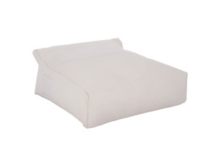 ΠΟΥΦ YAMIN 2ΑΤΟΜΩΝ ΜΕ TEXTILENE 600gr/m2 2X1 ΛΕΥΚΟ HM5773.11 140x140x40-60Υεκ.