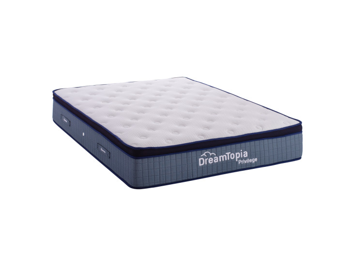 ΣΤΡΩΜΑ DREAMTOPIA, σειρά PRIVILEGE HM660.150 POCKET SPRING ΜΕ ΑΝΩΣΤΡΩΜΑ 150X200x29Υεκ.
