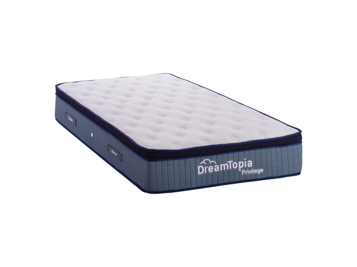 ΣΤΡΩΜΑ DREAMTOPIA, σειρά PRIVILEGE HM660.110 POCKET SPRING ΜΕ ΑΝΩΣΤΡΩΜΑ 110X190x29Υεκ.