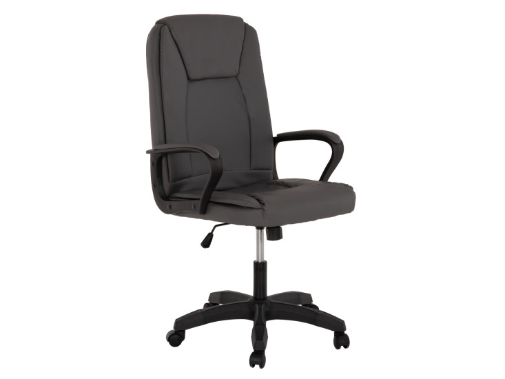 ΚΑΡΕΚΛΑ ΓΡΑΦΕΙΟΥ HM1188.10 ΓΚΡΙ PU 63x70x114Y εκ.