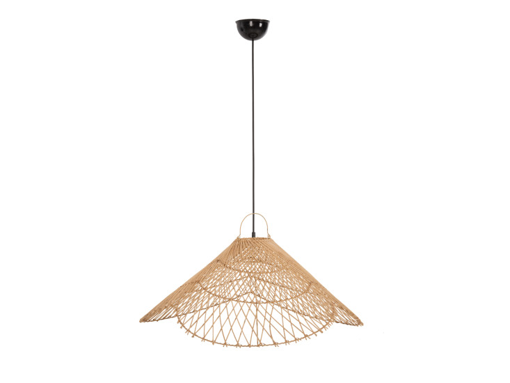 ΦΩΤΙΣΤΙΚΟ ΟΡΟΦΗΣ ΚΡΕΜΑΣΤΟ HM7879.02 RATTAN ΣΕ ΦΥΣΙΚΟ ΧΡΩΜΑ Φ80x126Υ εκ.
