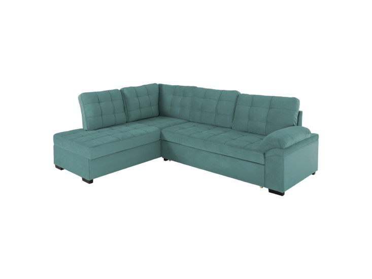 ΚΑΝΑΠΕΣ ΚΡΕΒΑΤΙ JADE HM3144.04L ΑΡΙΣΤΕΡΗ ΓΩΝΙΑ ΒΕΡΑΜΑΝ ΒΕΛΟΥΔΟ 250x80-180x73-88Υεκ.
