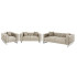 ΣΕΤ ΣΑΛΟΝΙ MOBAR τ.CHESTERFIELD HM11935.02 ΚΡΕΜ ΒΕΛΟΥΔΟ-ΜΕΤΑΛ.ΠΟΔΙΑ