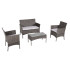 ΣΕΤ ΣΑΛΟΝΙ 4ΤΜΧ STASIA HM6089.02 ΣΥΝΘ.RATTAN ΓΚΡΙ-ΜΠΕΖ ΜΑΞΙΛΑΡΙΑ
