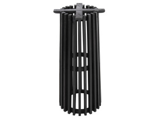 ΒΑΣΗ BAR STAND ΕΣΩΤ.ΧΩΡΟΥ ΜΕΣ.ΥΨΟΥΣ ΣΤΡΟΓΓΥΛΗ FRANTZ HM9857.12 MINDI ΞΥΛΟ ΣΕ ΜΑΥΡΟ Φ40x90Υεκ.