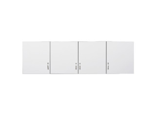 ΠΑΤΑΡΙ 4ΦΥΛΛΗΣ ΝΤΟΥΛΑΠΑΣ ΜΕΛΑΜΙΝΗΣ LORELAI HM354.05 ΣΕ ΛΕΥΚΟ 200x55.5x60Υεκ.