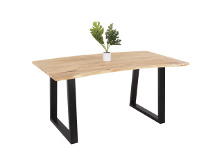 ΤΡΑΠΕΖΙ ΤΡΑΠΕΖΑΡΙΑΣ SOFIA SLIM HM8500.21 ΜΑΣΙΦ ΞΥΛΟ ΑΚΑΚΙΑΣ 160x92x78Υεκ.