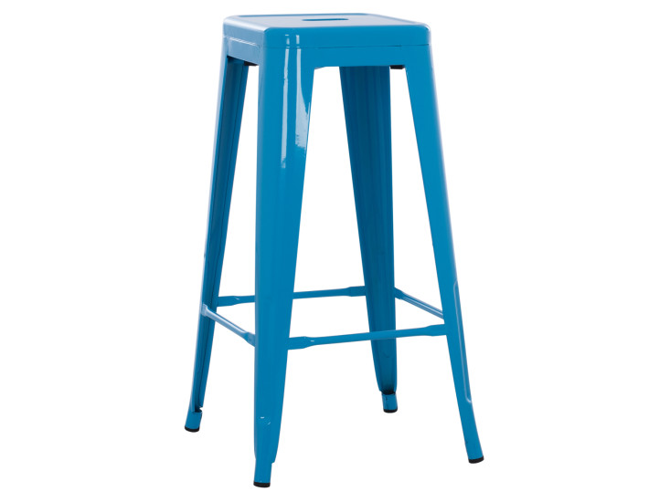ΣΚΑΜΠΟ ΜΠΑΡ ΜΕΤΑΛΛΙΚΟ MELITA-PRO HM8642.48 ΣΕ ΜΠΛΕ 43x43x78Υεκ.
