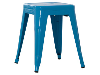 ΣΚΑΜΠΟ ΜΕΤΑΛΛΙΚΟ MELITA HM0096.48 ΣΕ ΜΠΛΕ ΧΡΩΜΑ 37x37x45Υεκ.