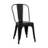 ΚΑΡΕΚΛΑ ΜΕΤΑΛΛΙΚΗ MELITA-PRO HM8641.42 ΜΑΥΡΟ ΜΑΤ 44x47x84.5Υεκ.