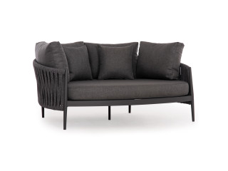 Daybed σειρά Polaris SM6215.01 Αλουμίνιο-Σχοινί-Olefin ύφασμα Ανθρακί 164x144x84Υεκ